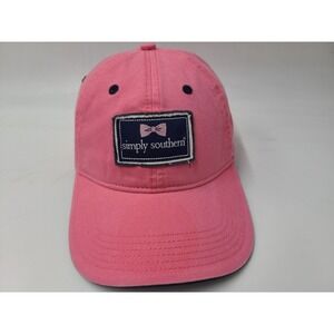 Women Simply Southern Strapback Adjustable Hat Cap Cotton Casual Outdoors Pink
